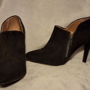 Mossimo ankle Booties black heels size 6